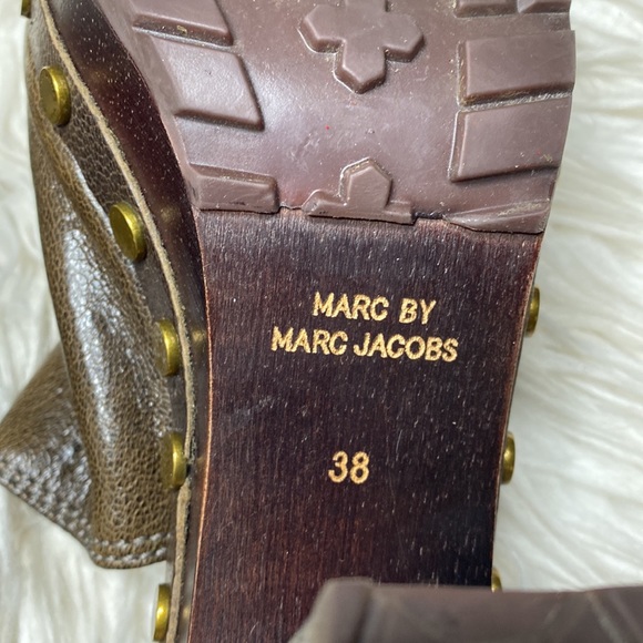 Marc by Marc Jacobs studded leather clogs - Picture 8 of 11